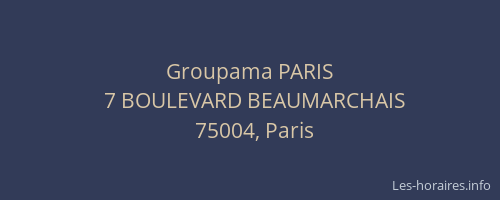 Groupama PARIS