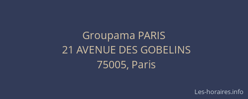 Groupama PARIS