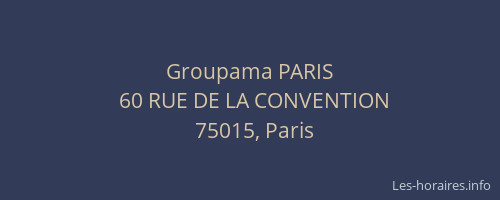 Groupama PARIS