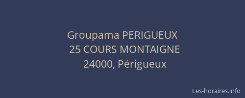 Groupama PERIGUEUX