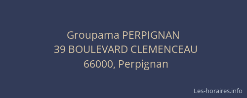 Groupama PERPIGNAN