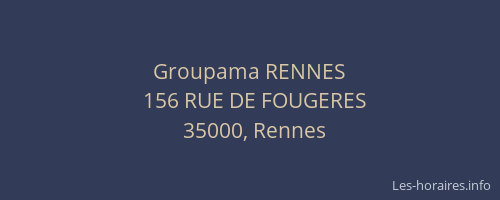 Groupama RENNES