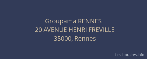 Groupama RENNES