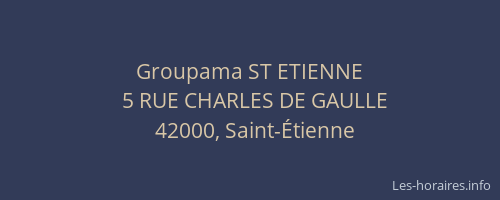 Groupama ST ETIENNE