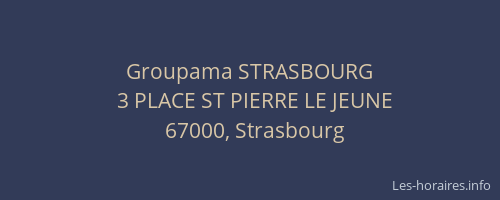 Groupama STRASBOURG