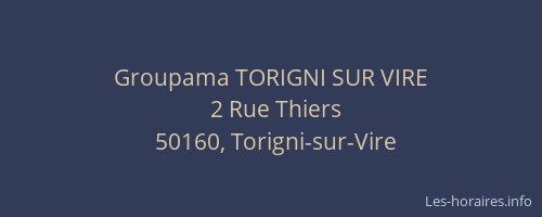 Groupama TORIGNI SUR VIRE