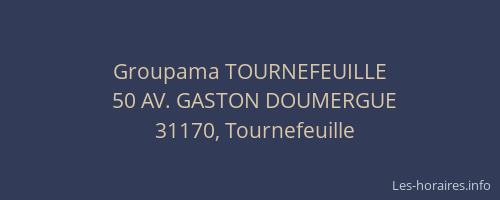Groupama TOURNEFEUILLE