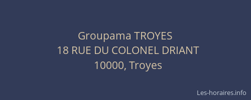 Groupama TROYES