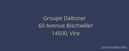 Groupe Daltoner
