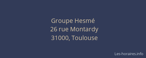 Groupe Hesmé
