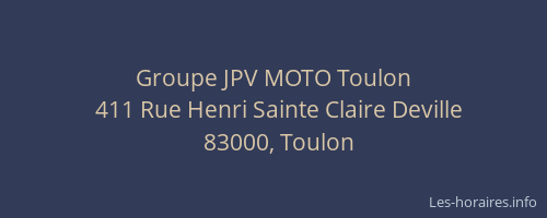 Groupe JPV MOTO Toulon