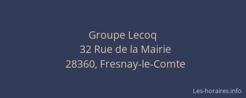 Groupe Lecoq