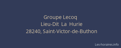 Groupe Lecoq