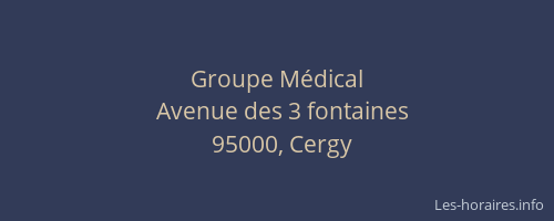 Groupe Médical