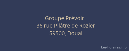 Groupe Prévoir