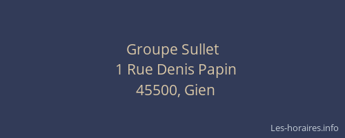 Groupe Sullet