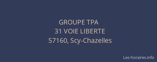 GROUPE TPA