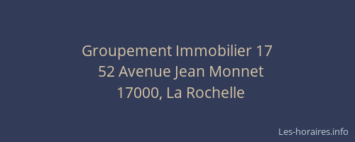 Groupement Immobilier 17