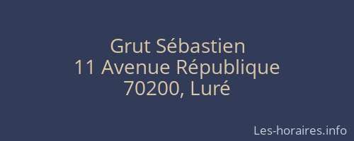 Grut Sébastien