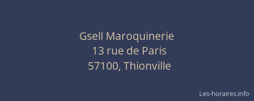 Gsell Maroquinerie