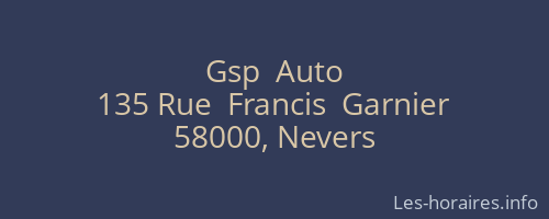 Gsp  Auto