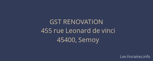 GST RENOVATION