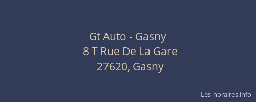 Gt Auto - Gasny