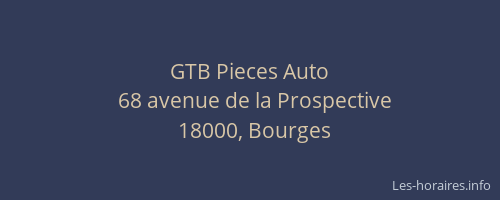 GTB Pieces Auto