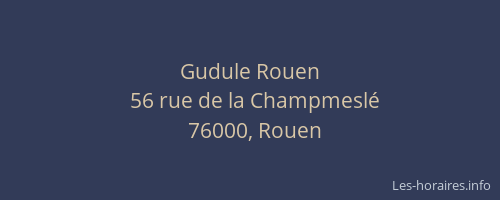 Gudule Rouen