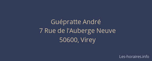 Guépratte André