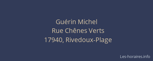 Guérin Michel