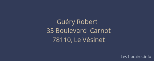Guéry Robert