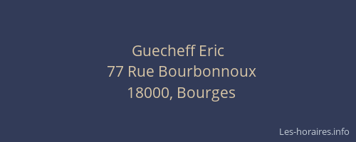 Guecheff Eric