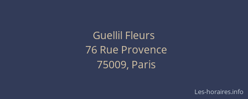 Guellil Fleurs