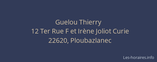 Guelou Thierry
