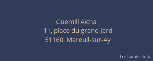 Guemili Aïcha