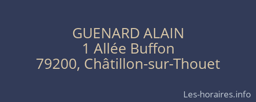 GUENARD ALAIN