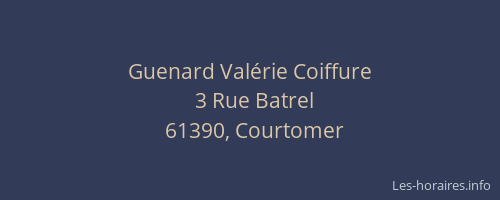 Guenard Valérie Coiffure