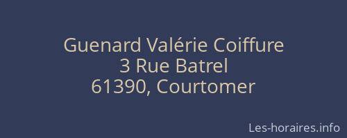 Guenard Valérie Coiffure