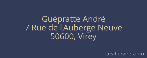 Guépratte André