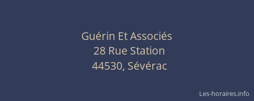 Guérin Et Associés