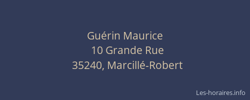 Guérin Maurice