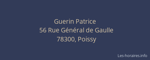 Guerin Patrice