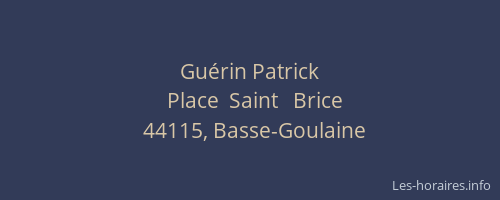 Guérin Patrick