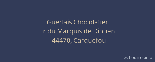 Guerlais Chocolatier