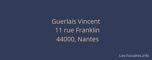 Guerlais Vincent