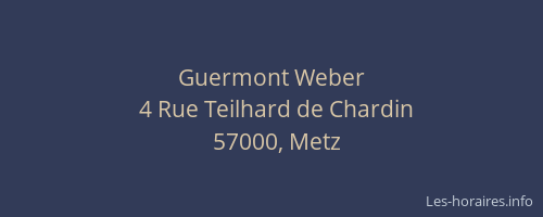 Guermont Weber