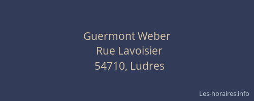 Guermont Weber