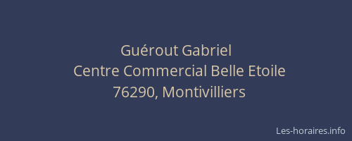 Guérout Gabriel