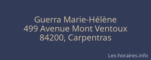 Guerra Marie-Hélène